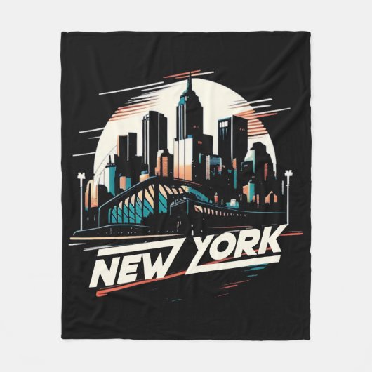 Couverture Polaire New York (Devant)