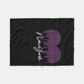 Couverture Polaire New York City Is My Valentine  (Devant (Horizontal))