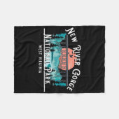 Couverture Polaire New York Family Adventure Rv Camping Travel Road T (Devant (Horizontal))