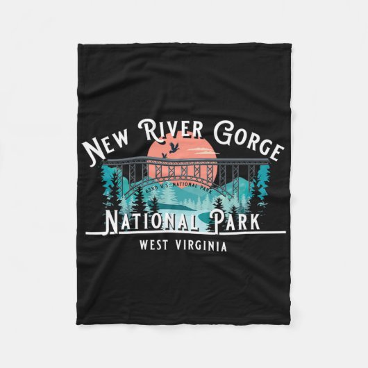 Couverture Polaire New York Family Adventure Rv Camping Travel Road T (Devant)