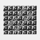 Couverture Polaire New York Souvenir Blanket Statue de la Liberté Déc (Devant (Horizontal))