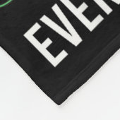 Couverture Polaire Newfoundland Dog Christmas I'm Fine Everything Is  (Coin)