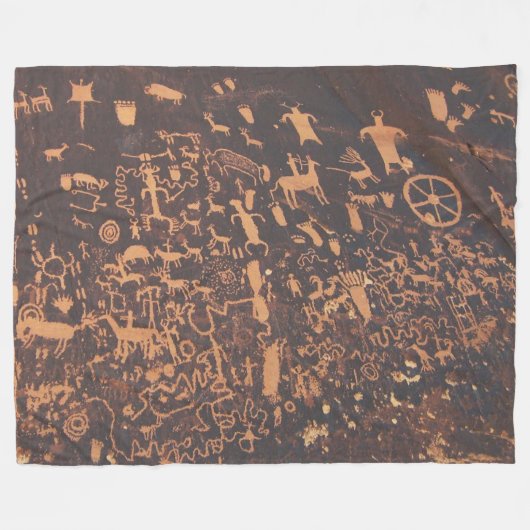 Couverture Polaire News Paper Rock Canyonlands National Park, Utah (Devant (Horizontal))