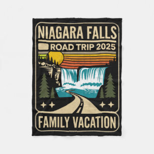 Couverture Polaire Niagara Falls Road Trip 2025 Vacances en famille