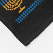 Couverture Polaire Nice Jewish Boy Hanukkah Menorah Dreidel Ugly Swea (Coin)