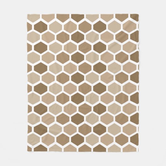 Couverture Polaire Nid d'abeille dans le sable (Devant)
