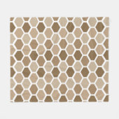 Couverture Polaire Nid d'abeille dans le sable (Devant (Horizontal))