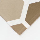 Couverture Polaire Nid d'abeille dans le sable (Coin)