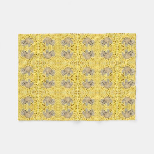 Couverture Polaire Nid de Souris (Devant (Horizontal))