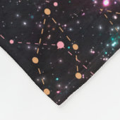 Couverture Polaire Night Galaxy Space PrintSeamless Pattern in Repeat (Coin)
