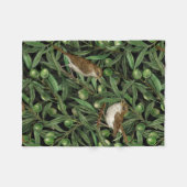 Couverture Polaire Nightingales dans l'olivier 3 (Devant (Horizontal))