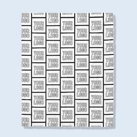 Couverture Polaire N'importe quel Motif de répétition de logo ou d'im