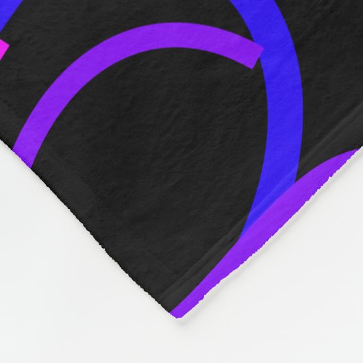 Couverture Polaire N'importe quel nom Personnalisable Couleurs vives (Coin)