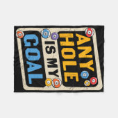 Couverture Polaire N'Importe Quel Trou Est Mon Objectif Citation Bill (Devant (Horizontal))