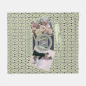 Couverture Polaire N'importe quelle occasion 2Photos Floral Lattice w (Devant (Horizontal))
