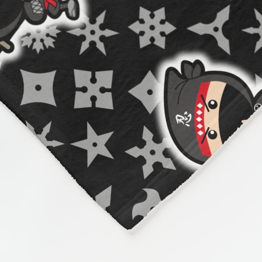 Couverture Polaire Ninja Boy (Coin)