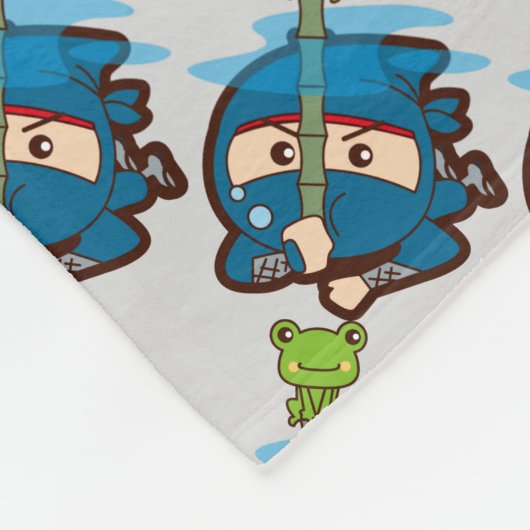 Couverture Polaire Ninja Boy (Coin)