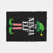 Couverture Polaire Ninja Elf Matching Family (Devant (Horizontal))