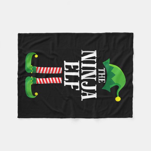 Couverture Polaire Ninja Elf Matching Family (Devant (Horizontal))