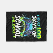 Couverture Polaire Niveau 100 Jours De L'École Joueur Déverrouillé Ga (Devant (Horizontal))