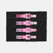 Couverture Polaire Nk Christmas Nutcracker Squad Ballet Dance Matchin (Devant (Horizontal))
