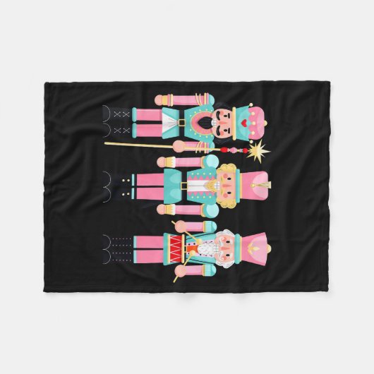 Couverture Polaire Nk Nutcracker Squad Xmas Nk Christmas Pajamas Wome (Devant (Horizontal))