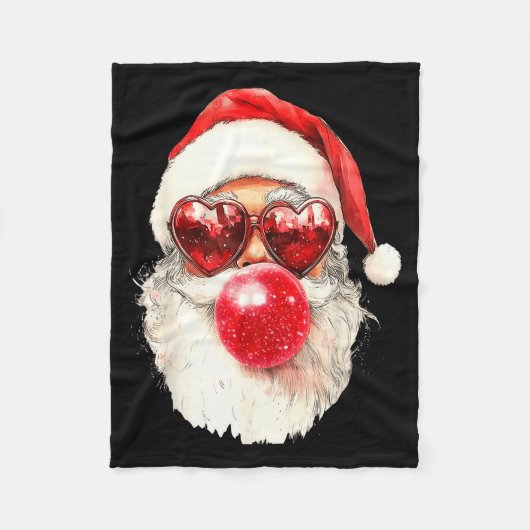 Couverture Polaire Nk Santa Christmas Bubble Gum Nk Sungles  (Devant)