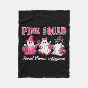 Couverture Polaire Nk Squad Éducation sur le cancer du sein Boo pour