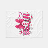 Couverture Polaire Nk Valentine Nurse Coquette Bow Cuds Favorite  (Devant (Horizontal))