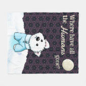 Couverture Polaire No Humanity Westie (Devant (Horizontal))