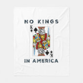 Couverture Polaire No Kings In America We The People Creative Style (Devant)