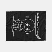 Couverture Polaire No New Tools Today Funny Saying Design  (Devant (Horizontal))