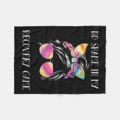 Couverture Polaire No Shame In My Recovery Game Motivational Emwermen (Devant (Horizontal))