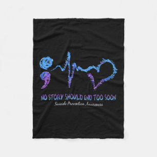 Couverture Polaire No Story Should End Too Soon Suicide Prevention