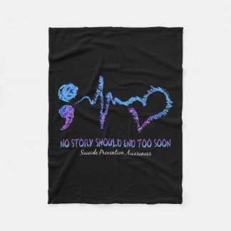 Couverture Polaire No Story Should End Too Soon Suicide Prevention