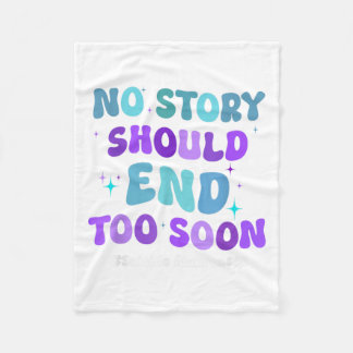 Couverture Polaire No Story Should End Too Soon Suicide Prevention
