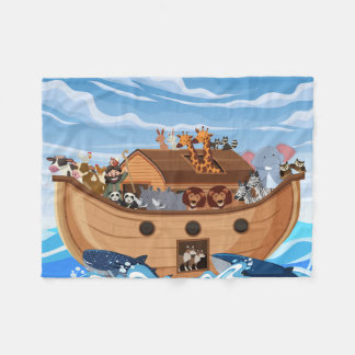 Couverture Polaire Noah's Ark Fleece Blanket pour enfants