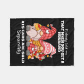 Couverture Polaire Nobody Told Me That When You Get A Husband His Ear (Devant (Horizontal))