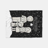 Couverture Polaire Noël (Devant (Horizontal))