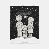 Couverture Polaire Noël (Devant)