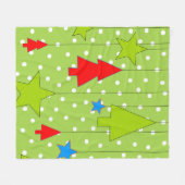 Couverture Polaire Noël (Devant (Horizontal))
