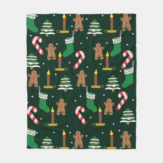 Couverture Polaire Noël (Devant)