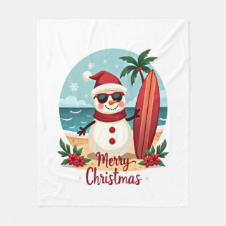 Couverture Polaire noël