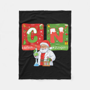 Couverture Polaire Noël 67 Mème Science Chimie Humour Périodique
