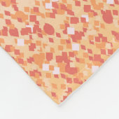 Couverture Polaire Noël Arc ruban rose or rouge (Coin)