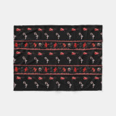 Couverture Polaire Noël cassé par Krampus (Devant (Horizontal))