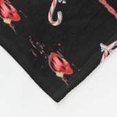 Couverture Polaire Noël cassé par Krampus (Coin)