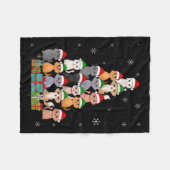 Couverture Polaire Noël Chats Noël Noël (Devant (Horizontal))