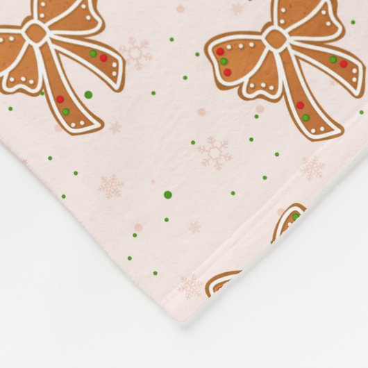 Couverture Polaire Noël Cookies (Coin)