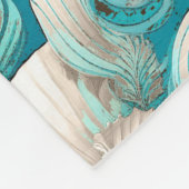 Couverture Polaire Noël côtier Bold Motif hippocampe #4 ID1009 (Coin)